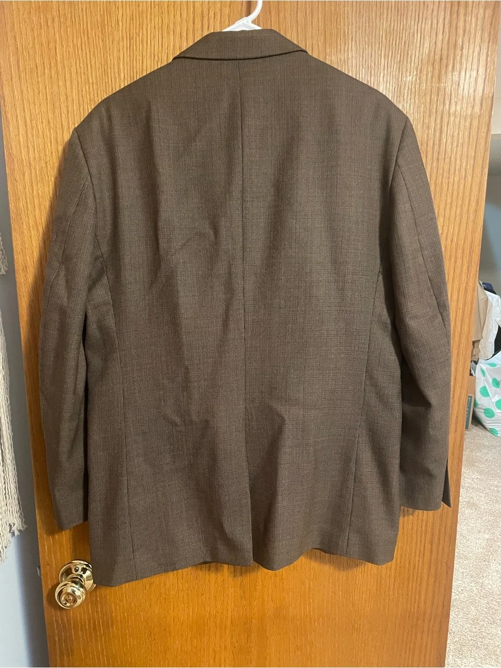 Ralph Lauren‎ Blazer Mens 41R Brown Sport Coat 90's Macy’s Vintage